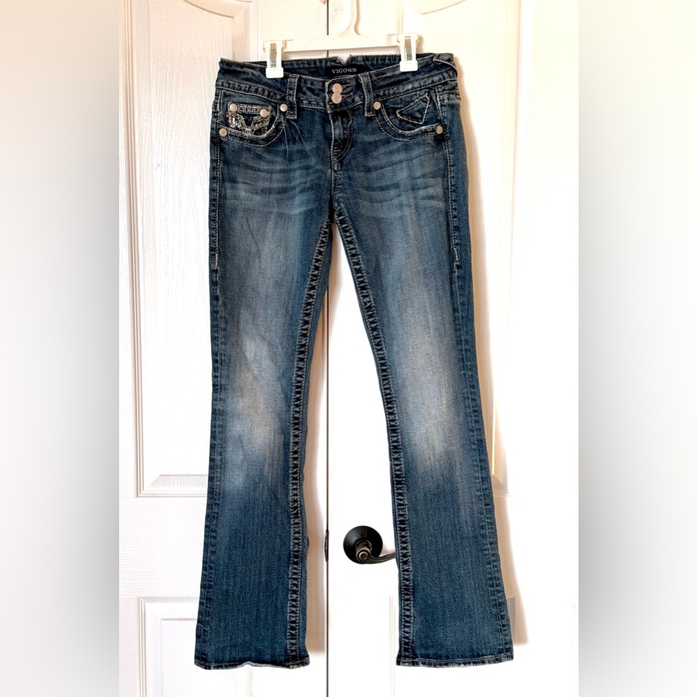 VIGOSS The Dallas Slim Boot Cut Jeans | size 3/4, 33" length